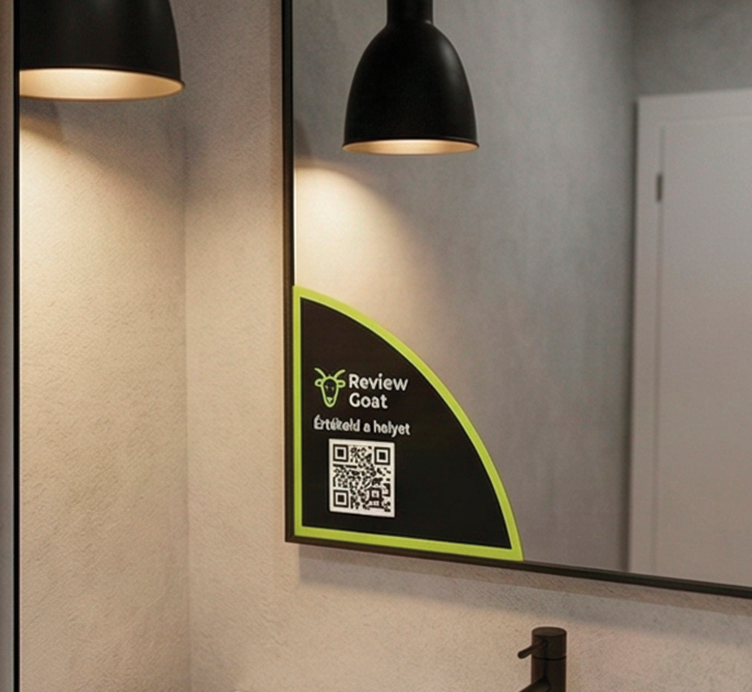 Tükör matrica - Review Goat tükör matrica